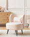 Fauteuil OTSBY Bouclé Beige