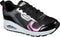 Skechers Uno Metallic Remix - Lage sneakers - Zwart - Maat 28