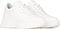 PS Poelman JANA Dames sneakers - Comfortabele hak 5 cm - Wit (42)