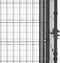vidaXL - Hondenkennel - 16,94 - m² - staal
