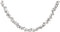 vidaXL - Kerstslinger - ballen - 175 - cm - polystyreen - zilverkleurig