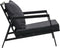 vidaXL - Tuinbank - 2-zits - met - kussens - aluminium - donkergrijs