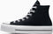 Converse Chuck Taylor All Star Lift Hi Hoge sneakers - Dames - Zwart - Maat 36,5
