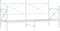 vidaXL - Slaapbank - zonder - matras - 90x190 - cm - staal - wit