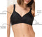 Triumph Doreen+Cotton 01 - Beha - Corrigerend katoen - Zwart - Maat E95
