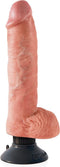 Pipedream - King Cock - Vibrating Cock with Balls - 10 Inch - Flesh