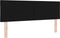 vidaXL - Hoofdbord - in - Diamant - Blokken - Design - Zwart - 160 - cm - van - Fluweel