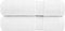 vidaXL - Handdoeken - SOLUND - 2 - st - 600 - g/m² - 50x100 - cm - wit