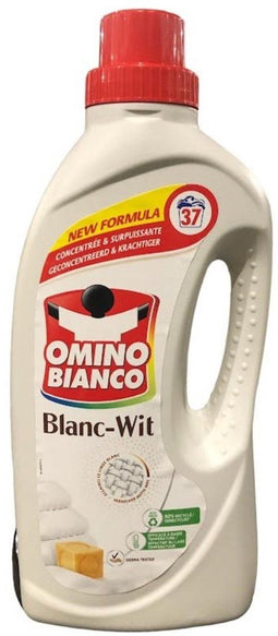 Omino Bianco - Wasmiddel - Geconcentreerd & Krachtig - Witte Was - 37 Wasbeurten