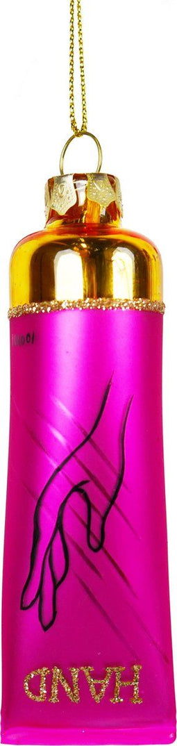 Kurt s. Adler - Ornament glas hand lotion l11cm