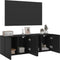 vidaXL - Tv-meubels - 2 - st - wandgemonteerd - 60x30x41 - cm - zwart