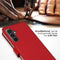 Selencia Samsung Galaxy S23 FE - Echt Lederen Bookcase - 3 Pashouders - Rood