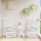 vidaXL - Stoelkussens - 2 - st - 50x50x7 - cm - stof - meerkleurig
