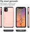 imoshion Hoesje Geschikt voor iPhone 11 Hoesje - Ruimte voor 2 pasjes - imoshion Backcover met pasjeshouder - Rosé Goud