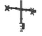 Hama 00118491 - Monitorstandaard - Dubbele arm voor 2 monitoren - Verstelbaar tot 40 cm