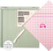 Vaessen Creative Rilbord - Score Easy - 30,5 x 30,5 cm - Inclusief vouwbeen en liniaal - Mint
