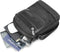 Schoudertas heren en dames – crossbody tas - slingbag - waterafstotend - zwart - 18x8x14cm