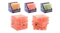 Labyrint 3D puzzelkubus Per stuk. 25068(Let op! Per Stuk!)