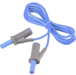 VOLTCRAFT MSB-501 Veiligheidsmeetsnoer Banaanstekker 4 mm Banaanstekker 4 mm 1.50 m Blauw 1 stuk(s)