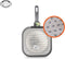 TM Home Geribbelde Grillpan Ø 26 Cm