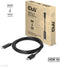Club 3D - DisplayPort 1.4 naar HDMI Kabel - 4K120Hz 8K60Hz HDR10 - Zwart (3m)