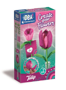 Clementoni iDea - Geurende bloemen maken - Tulp - vanaf 8 jaar - 2 stuks