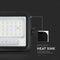 V-TAC VT-54W - LED Solar Floodlight - 50W 700 Lumen IP65 Waterdicht Zwart