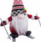 Christmas Kerstversiering Multicolour Hout Weefsel 19 X 15 X 30 Cm