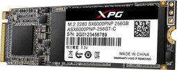 ADATA XPG SX6000 Pro 256GB M.2 Gaming Solid State Drive (SSD), black