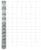 vidaXL - Veldomheining - 1.4x50 - m - Gegalvaniseerd - Staal