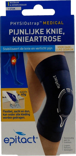 Epitact - Knie medical - Stabiliseert en verlicht pijn - Maat L 41-44cm