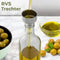 Five Stars® Olieflessen - 4 Delige Set - 500ML - RVS Schenktuit Trechter Stickers & Stift (4 stuks)