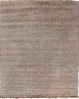 Damask AL-2 B-34-B-33 Vloerkleed - 200x300 - Rechthoek - Laagpolig,Vintage Tapijt - Klassiek - Beige