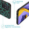 iMoshion Hoesje Geschikt voor Samsung Galaxy A71 Hoesje Siliconen - iMoshion Design hoesje - Zwart / Meerkleurig / Groen / Green Leopard