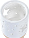 Kaarshouder DKD Home Decor Ster (6 x 6 x 14 cm)