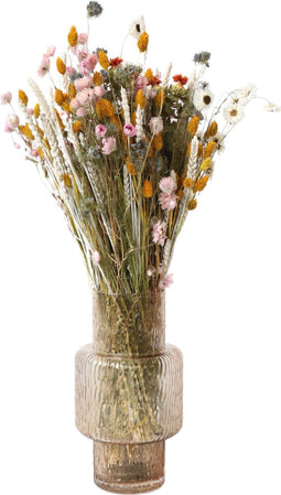 Plant in a Box - Boeket 'Patrice' - Droogbloemen - hoogte 55cm