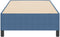 vidaXL - Bed - Frame - Blauw - 90x200 - cm - Corduroy - Stof