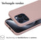 imoshion Hoesje Geschikt voor iPhone 15 Pro Hoesje Siliconen - imoshion Color Backcover - roze