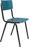 Zuiver Back To School Eetkamerstoel - Matte - Petrol - Set van 4