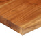 vidaXL - Tafelblad - vierkant - natuurlijke - rand - 80x80x3,8 - cm - acaciahout