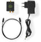 Nedis Digitale Audioconverter - 1-weg - 1x Digital RCA 1x TosLink naar 1x (2x RCA) 1x 3,5mm - Zwart