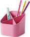 HAN pennenkoker - Re-X-LOOP - 4-vaks - roze - 100% gerecycled materiaal - HA-17238-956