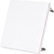 ION industries stuurafdekking drukknop 55x55 tbv universele LED tastdimmer en neventoestel - matwit RAL9003 (ISTB-MWIT)