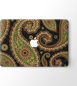 Lunso Geschikt voor MacBook Pro 16 inch (2019) vinyl sticker - Paisley
