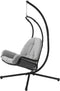 SoBuy OGS52-HG - Hangstoel - Max. 150 kg - 103 x 125 x 197 cm - Lichtgrijs
