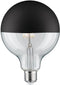 Paulmann - Modern Classic Edition - LED Globe Kopspiegel E27 G125 600lm 6,5W 2700K dimbaar zwart mat
