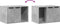 vidaXL - Kattenbakkast - 60x40x40 - cm - bewerkt - hout - betongrijs