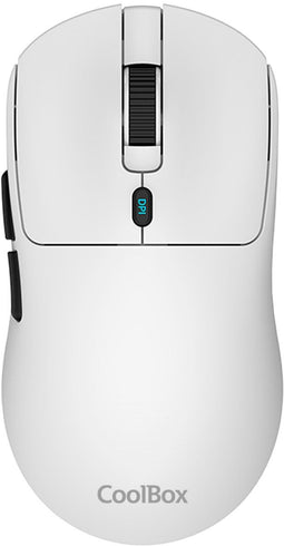 CoolBox W03 - Gamingmuis - Draadloos - Wit