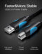 Vention - Printer Kabel USB 2.0 A Male naar USB B Male - 5 meter - zwart