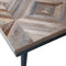 BePureHome Rhombic Salontafel - Hout/Metaal - Naturel - 40x120x60